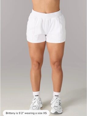 Alphalete Coco Short White - Small